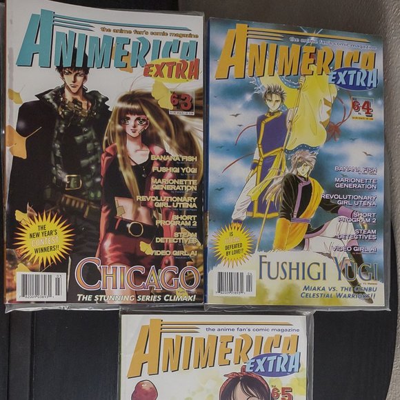 Animerica Extra VOL. 6- no. 1-5 overall good condition - Picture 2 of 15